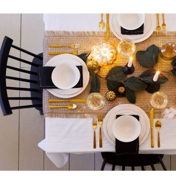 Threshold™ 4pk Beverage Napkins Black - Picture 5 of 5